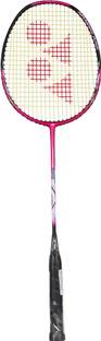YONEX Nanoflare Drive Pink Strung Badminton Racquet
