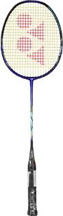 Yonex Nanoflare Drive Purple Black Strung Badminton Racquet (with Sonic Flare System Tension: 28 Lbs)