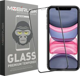 MOBIRUSH Edge To Edge Tempered Glass for Apple Iphone 11 Pro
