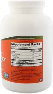 Now Foods Certified Organic, Acacia Fiber, Powder, 12 oz (340 g)