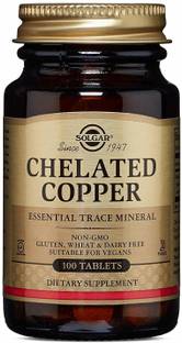 Solgar Chelated Copper, 100 Tablets