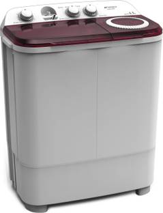 Sansui 6.5 kg Semi Automatic Top Load Washing Machine Red