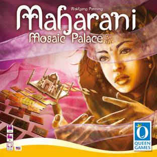Queen Games Maharani Mosaic Place Party & Fun Board Game