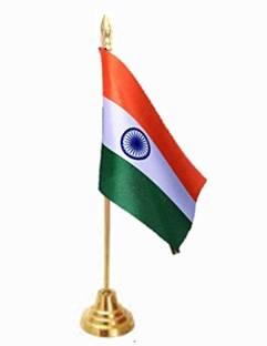 UNIQ India Rectangle Table Miniature Flag