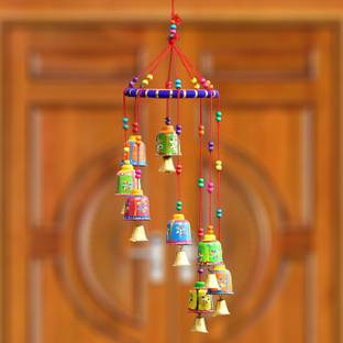 Flipkart SmartBuy Handcrafted Decorative Wall/Door/Window Hanging Bells Decorative Showpiece  -  48 cm
