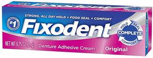 Fixodent Denture Adhesive Cream Toothpaste