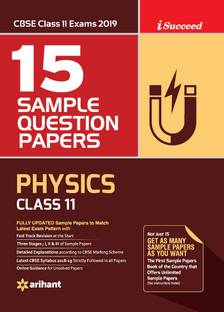 15 Sample Question Papers Physics Class 11th Cbse