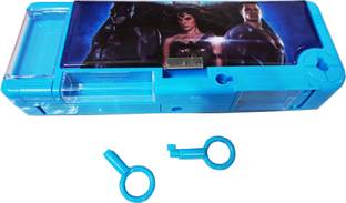 Dhinchak Lock and Keys open Super Action hero, Lock and key, secret compartments Art Plastic Pencil Box