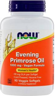 Now Foods Evening Primrose Oil, 1000 mg, 90 Veggie Softgels