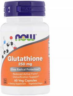 Now Foods Glutathione, 250 mg, 60 Veg Capsules