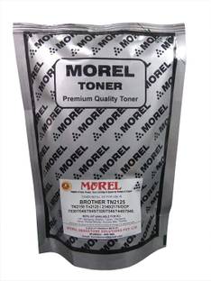 MOREL TN2125 TONER POWDER FOR USE IN Brother HL-2140 / 2150N / 2170W / DCP-7030 / 7040 / MFC-7320 / 7340 / 7440 / 7450 / 7840N , Ricoh SP1200S / 1200SU / 1200SF / 1210 PRINTER PACK OF 1 Black Ink Toner