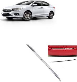 EMPICA Stainless Steel Trunk Garnish Glossy Honda New City Rear Garnish
