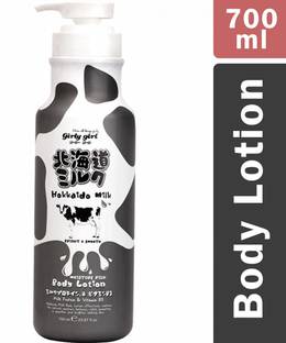 SCENTIO Hokkaido Intensive Milk Rich Body Lotion, For Normal to Dry Skin (Made In Thailand)