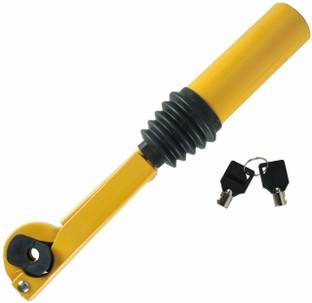 ALLEXTREME JB-301 Universal Anti Theft Car Gear Lock Adjustable Handbrake to Gearshift Locking Rod Gear Lock