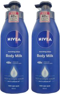 NIVEA Nourishing Lotion Body Milk 400ml *2
