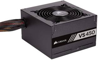 Corsair VS450 450 Watts Computer PSU with 2 SATA Cables