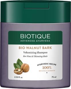 BIOTIQUE Bio Walnut Bark Volumizing Shampoo 75 Ml
