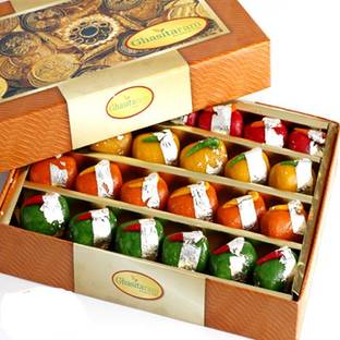 Ghasitaram Gifts Sweets- Mithai Bombs 400 gms Box