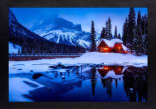 Craftsfest White Background Scenery Digital Painting Ink 14 inch x 20 inch Painting