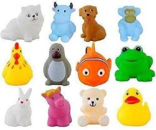 APB TRADERS Toys for Baby Non-Toxic Toddler Set Multi (12pcs Bath Toys) Bath Toy