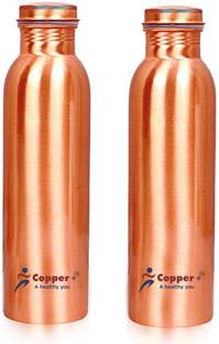 Copper + copper bottle pack of 2, 750ml 750 ml Bottle