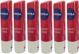 NIVEA Cherry Shine / Charming Cherry Lip Balm 4.8g*6 Cherry