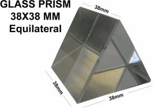 ERHIndia 38mm Equilateral Optical Glass Triangular Prism