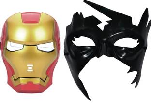 VK MART Ironman And Krish Shape Design Face Mask Party Mask