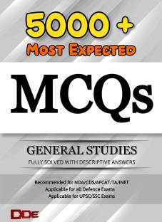 5000+ Most Expected MCQs  - CDS NDA MCQ book