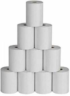 SWAGGERS Credit card swipe machine paper roll-2inchx25mtr(10 rolls) Thermal Cash Register Paper