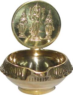 omkar Murugan Valli Deivanai Deepam Diya Murugan Valli Devasena Brass Table Diya