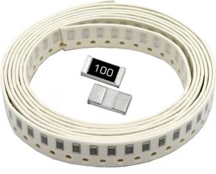 e4u 10 Ohm 1% 0.25W SMD-1206 Package Resistor - 100 No's Fixed Resistor