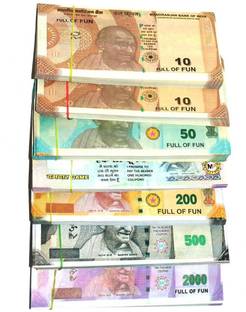 Mallexo Fake Money note for kids - Money for kids to play Buy from Mallexo Money Gag Toy