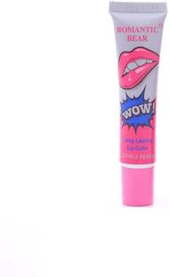 ROMANTIC BEAR 3 Colors Lip Gloss Peel Off Liquid Lipstick (Lovely Peach & Sexy Red & Sweet Orange)