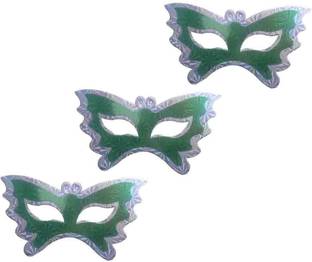 VK MART Butterfly Mask for Theme Party (Pack of 3) Party Mask