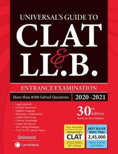 Universal's Guide To CLAT L.L.B Entrance Examination More Than 8500 Solved Questions