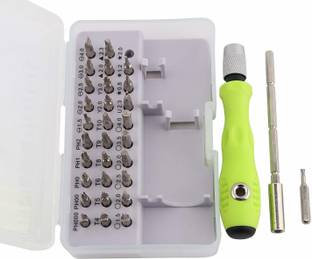 ADONYX 32 In 1 Mini Screwdriver Bits Set With Magnetic Flexible Extension Rod Precision Screwdriver Set