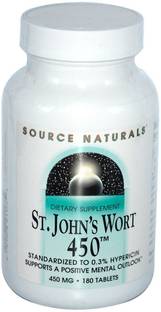 Source Naturals St. John's Wort 450, 450 mg, 180 Tablets