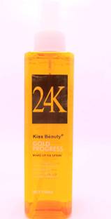 Kiss Beauty 24K GOLD PROGRESS MAKEUP FIXER SPRAY Primer  - 150 ml