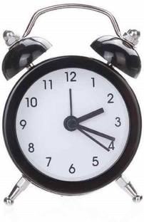 Triangle Ant Analog Black Clock