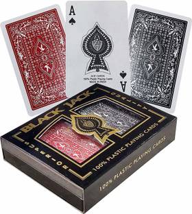 The Ace Card company Bridge Playing Cards with Hard Shell Case (2 Decks)