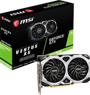 MSI GeForce GTX 1660 Super ventus XS OC GDDR6 6 GB NVIDIA Chipset 192 bit 1830 MHz Graphics Card
