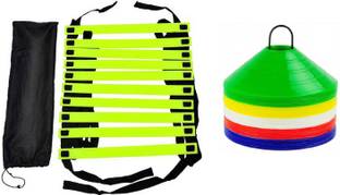 L'AVENIR Speed Ladder (4 Meters) with cover & 20pcs. Space Marker Football & Fitness Kit