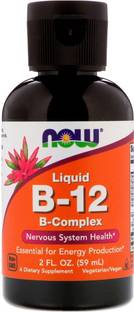 Now Foods Liquid B-12, B-Complex, 2 fl oz (59 ml)