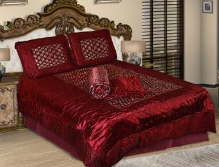 MIND AVIATOR Satin Queen Sized Bedding Set