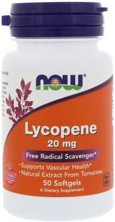 Now Foods Lycopene, 20 mg, 50 Softgels