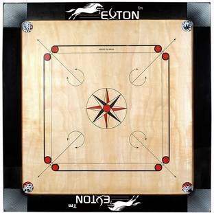 exton CORRAM BOARD 35*35 3 INCHI BOD 76.2 cm Carrom Board