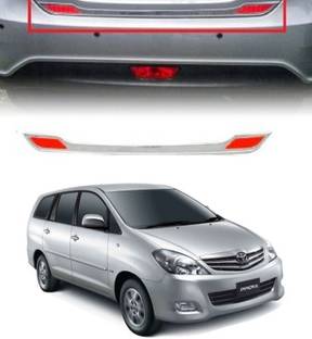 PRTEK Garnish/Rear Trunk Dicky (Chrome) 137 Chrome Toyota Innova Rear Garnish