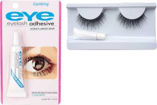 Face8Teen 3D False-Fake Eyelashes(Thick) With Glue Set Natural (3)