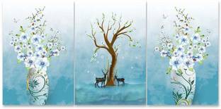 RANGOLI 3D MDF 1209 Digital Reprint 18 inch x 12 inch Painting